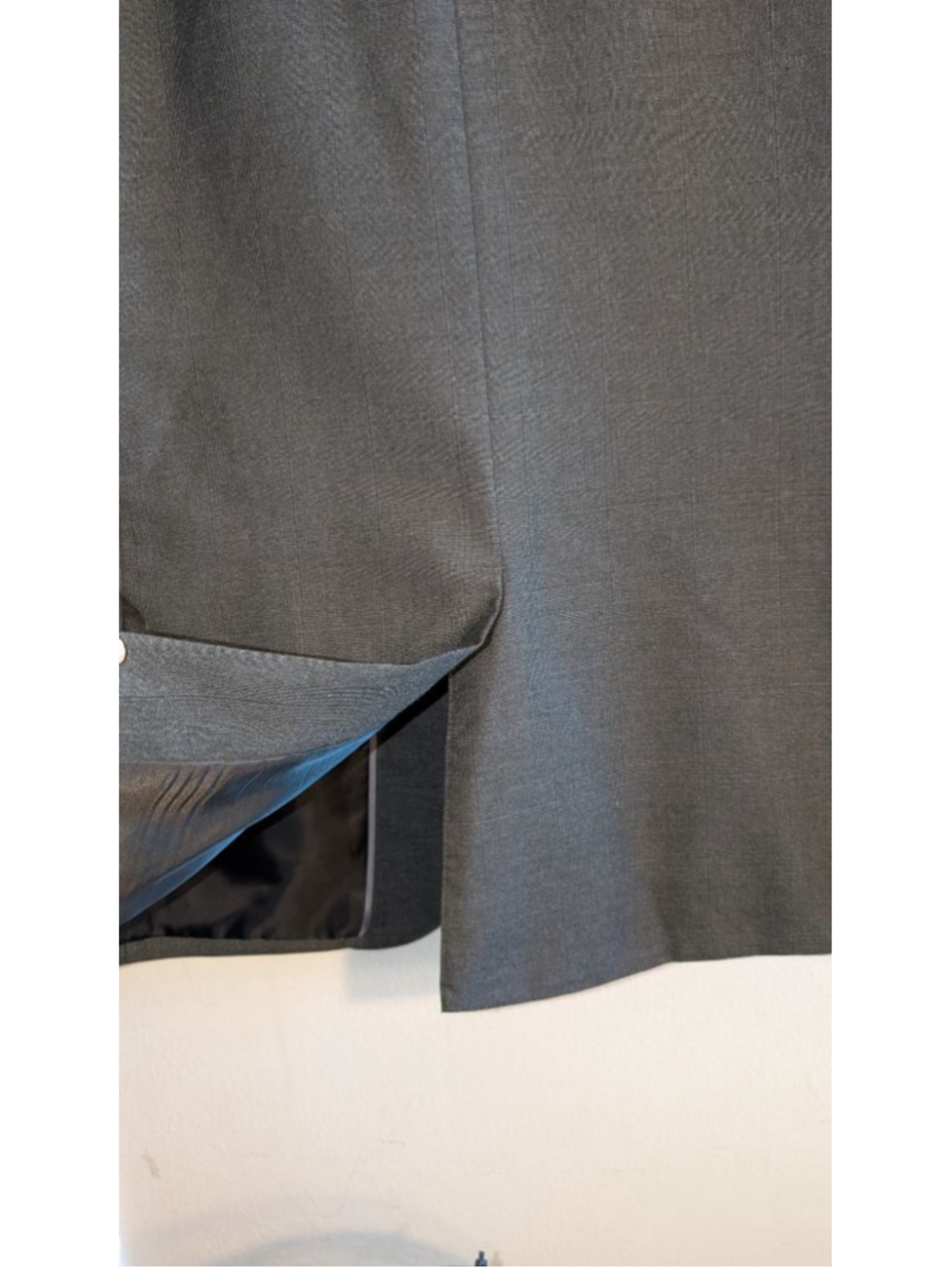 MERONA Gray Sport Coat & Blazer 40R with Black Lining, Mens - Picture 7 of 7